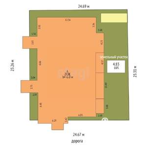 Дом 328м&sup2;, 2-этажный, участок 5 сот.  