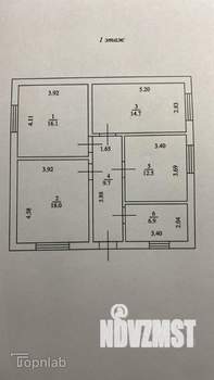 Дом 80м², 1-этажный, участок 5 сот.  