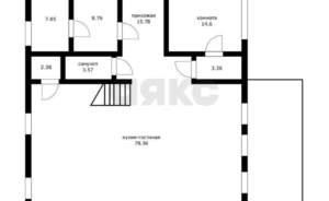Дом 254м&sup2;, 2-этажный, участок 8 сот.  