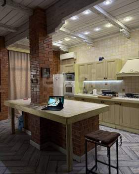 Дом 123м&sup2;, 1-этажный, участок 4 сот.  