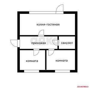 Дача 70м², 1-этажный, участок 4 сот.  