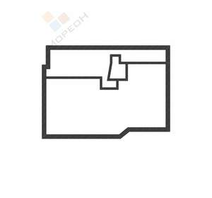 Дом 45м&sup2;, 1-этажный, участок 3 сот.  