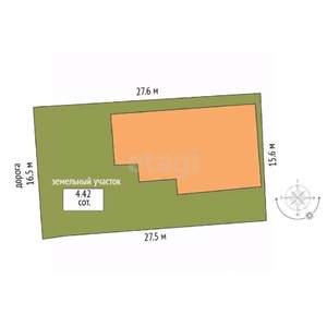 Дом 131м², 1-этажный, участок 3 сот.  