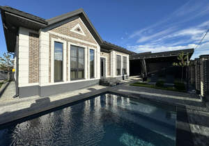 Дом 113м&sup2;, 1-этажный, участок 4 сот.  