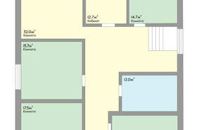 Дом 442м&sup2;, 2-этажный, участок 16 сот.  