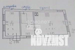 Дом 91м&sup2;, 1-этажный, участок 4 сот.  