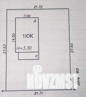 Дом 99м², 1-этажный, участок 6 сот.  