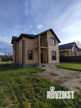 Дом 163м&sup2;, 2-этажный, участок 8 сот.  