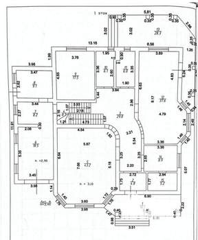 Дача 483м², 3-этажный, участок 10 сот.  