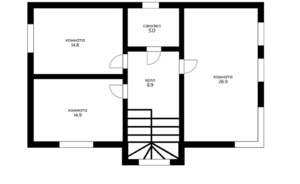 Дом 170м&sup2;, 2-этажный, участок 5 сот.  
