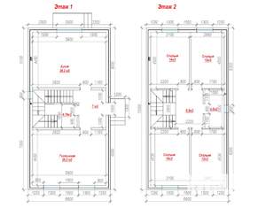Дом 150м², 2-этажный, участок 3 сот.  