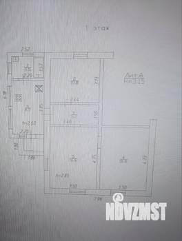 Дом 63м&sup2;, 1-этажный, участок 2 сот.  