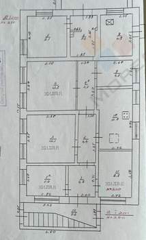 Дом 222м², 2-этажный, участок 7 сот.  