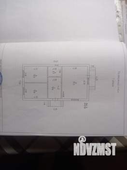 Дом 75м&sup2;, 1-этажный, участок 3 сот.  