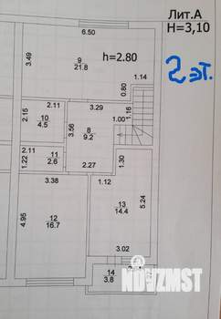 Таунхаус 133м&sup2;, 2-этажный, участок 3 сот.  