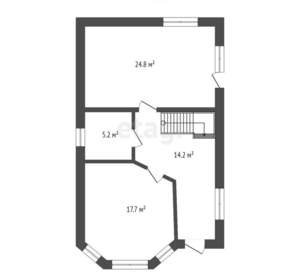 Дом 133м², 2-этажный, участок 4 сот.  