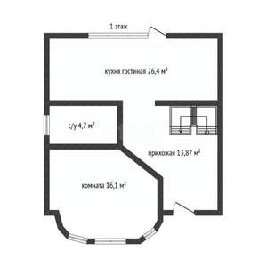 Дом 140м², 2-этажный, участок 3 сот.  