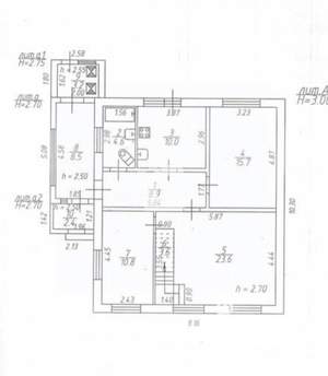 Дом 140м², 2-этажный, участок 8 сот.  