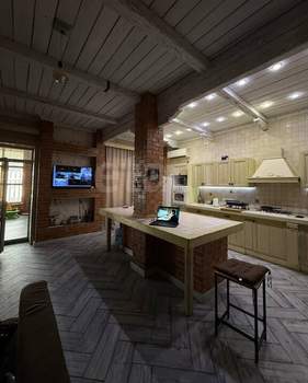 Дом 123м&sup2;, 1-этажный, участок 4 сот.  