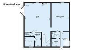 Дом 734м², 4-этажный, участок 7 сот.  