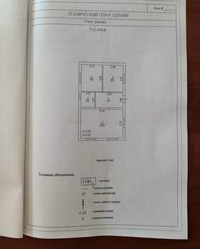 Дом 50м², 1-этажный, участок 5 сот.  