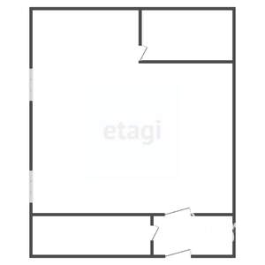 Дом 40м&sup2;, 1-этажный, участок 5 сот.  