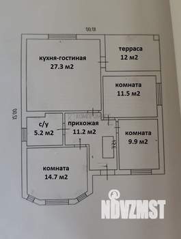 Дача 100м², 1-этажный, участок 3 сот.  