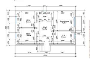 Дом 71м&sup2;, 1-этажный, участок 3 сот.  