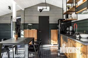 Дом 170м&sup2;, 1-этажный, участок 12 сот.  