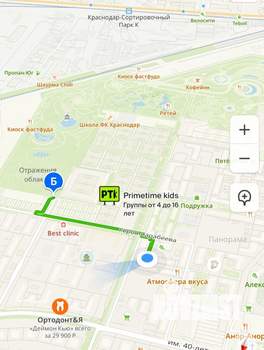 1-к квартира, посуточно, 39м2, 4/17 этаж