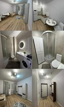 Студия квартира, на длительный срок, 26м2, 5/24 этаж