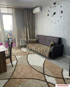 1-к квартира, на длительный срок, 43м2, 4/24 этаж