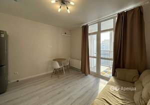 Студия квартира, на длительный срок, 28м2, 7/18 этаж