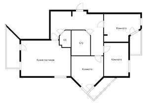 4-к квартира, на длительный срок, 104м2, 2/10 этаж