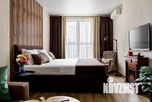 1-к квартира, посуточно, 40м2, 15/25 этаж