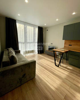 Студия квартира, на длительный срок, 23м2, 12/16 этаж