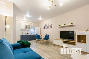 1-к квартира, посуточно, 43м2, 11/19 этаж