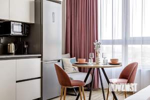 Студия квартира, посуточно, 35м2, 20/25 этаж