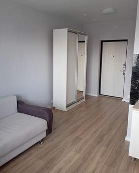 Студия квартира, на длительный срок, 23м2, 4/24 этаж