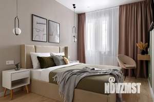 1-к квартира, посуточно, 40м2, 2/17 этаж