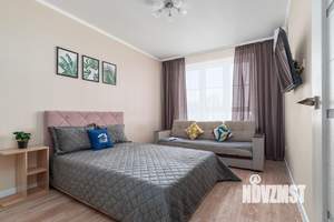 1-к квартира, посуточно, 45м2, 1/1 этаж