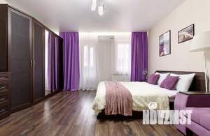 1-к квартира, посуточно, 43м2, 1/1 этаж