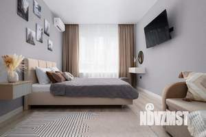 1-к квартира, посуточно, 40м2, 6/18 этаж