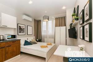 1-к квартира, посуточно, 24м2, 1/1 этаж