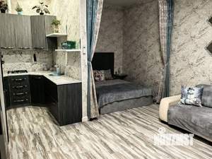 Студия квартира, посуточно, 45м2, 1/3 этаж