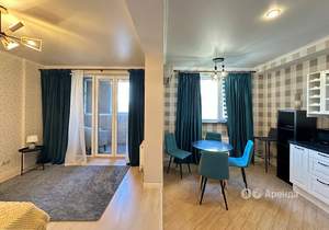 Студия квартира, на длительный срок, 40м2, 11/16 этаж