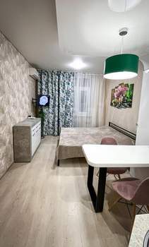 Студия квартира, на длительный срок, 26м2, 10/18 этаж