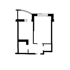 1-к квартира, на длительный срок, 40м2, 8/24 этаж