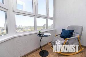 1-к квартира, посуточно, 42м2, 18/20 этаж