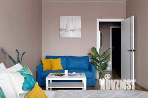 1-к квартира, посуточно, 45м2, 1/1 этаж
